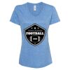 Women's Snow Heather Jersey V-Neck T-Shirt Thumbnail