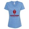 Women's Snow Heather Jersey V-Neck T-Shirt Thumbnail