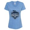 Women's Snow Heather Jersey V-Neck T-Shirt Thumbnail