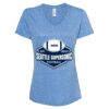 Women's Snow Heather Jersey V-Neck T-Shirt Thumbnail