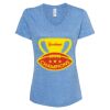 Women's Snow Heather Jersey V-Neck T-Shirt Thumbnail