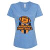 Women's Snow Heather Jersey V-Neck T-Shirt Thumbnail