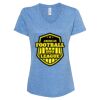 Women's Snow Heather Jersey V-Neck T-Shirt Thumbnail