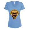 Women's Snow Heather Jersey V-Neck T-Shirt Thumbnail