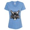 Women's Snow Heather Jersey V-Neck T-Shirt Thumbnail