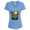 Women's Snow Heather Jersey V-Neck T-Shirt Thumbnail