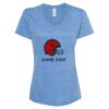 Women's Snow Heather Jersey V-Neck T-Shirt Thumbnail