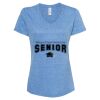 Women's Snow Heather Jersey V-Neck T-Shirt Thumbnail