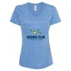Women's Snow Heather Jersey V-Neck T-Shirt Thumbnail