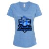 Women's Snow Heather Jersey V-Neck T-Shirt Thumbnail