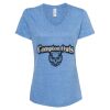 Women's Snow Heather Jersey V-Neck T-Shirt Thumbnail