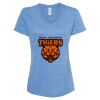 Women's Snow Heather Jersey V-Neck T-Shirt Thumbnail