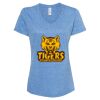 Women's Snow Heather Jersey V-Neck T-Shirt Thumbnail