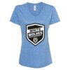 Women's Snow Heather Jersey V-Neck T-Shirt Thumbnail