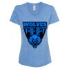 Women's Snow Heather Jersey V-Neck T-Shirt Thumbnail