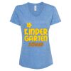 Women's Snow Heather Jersey V-Neck T-Shirt Thumbnail