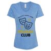 Women's Snow Heather Jersey V-Neck T-Shirt Thumbnail