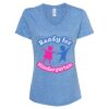 Women's Snow Heather Jersey V-Neck T-Shirt Thumbnail
