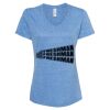 Women's Snow Heather Jersey V-Neck T-Shirt Thumbnail