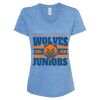 Women's Snow Heather Jersey V-Neck T-Shirt Thumbnail