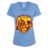 Women's Snow Heather Jersey V-Neck T-Shirt Thumbnail