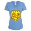 Women's Snow Heather Jersey V-Neck T-Shirt Thumbnail