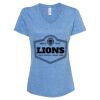 Women's Snow Heather Jersey V-Neck T-Shirt Thumbnail