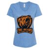 Women's Snow Heather Jersey V-Neck T-Shirt Thumbnail