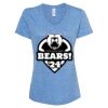 Women's Snow Heather Jersey V-Neck T-Shirt Thumbnail