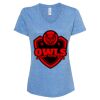 Women's Snow Heather Jersey V-Neck T-Shirt Thumbnail
