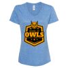 Women's Snow Heather Jersey V-Neck T-Shirt Thumbnail