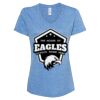 Women's Snow Heather Jersey V-Neck T-Shirt Thumbnail