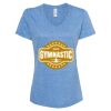 Women's Snow Heather Jersey V-Neck T-Shirt Thumbnail