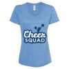 Women's Snow Heather Jersey V-Neck T-Shirt Thumbnail