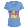 Women's Snow Heather Jersey V-Neck T-Shirt Thumbnail