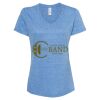 Women's Snow Heather Jersey V-Neck T-Shirt Thumbnail
