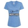 Women's Snow Heather Jersey V-Neck T-Shirt Thumbnail