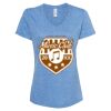 Women's Snow Heather Jersey V-Neck T-Shirt Thumbnail