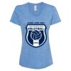 Women's Snow Heather Jersey V-Neck T-Shirt Thumbnail