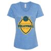Women's Snow Heather Jersey V-Neck T-Shirt Thumbnail
