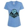 Women's Snow Heather Jersey V-Neck T-Shirt Thumbnail