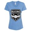 Women's Snow Heather Jersey V-Neck T-Shirt Thumbnail