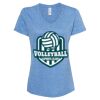 Women's Snow Heather Jersey V-Neck T-Shirt Thumbnail