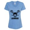 Women's Snow Heather Jersey V-Neck T-Shirt Thumbnail