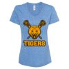 Women's Snow Heather Jersey V-Neck T-Shirt Thumbnail