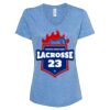 Women's Snow Heather Jersey V-Neck T-Shirt Thumbnail