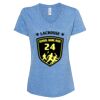 Women's Snow Heather Jersey V-Neck T-Shirt Thumbnail