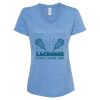 Women's Snow Heather Jersey V-Neck T-Shirt Thumbnail