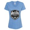 Women's Snow Heather Jersey V-Neck T-Shirt Thumbnail