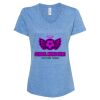 Women's Snow Heather Jersey V-Neck T-Shirt Thumbnail